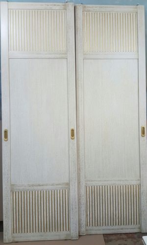 Двери для шкафа купе с фрезеровкой Киселёвск